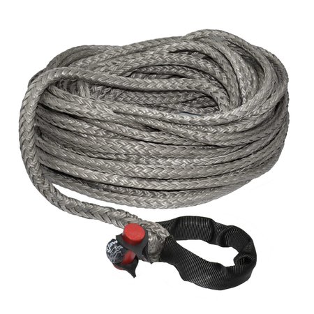 LOCKJAW 1/2 in. x 100 ft. 10,700 lbs. WLL. LockJaw Synthetic Winch Line Extension w/Integrated Shackle 21-0500100